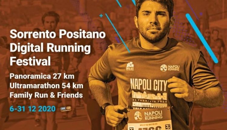 SORRENTO POSITANO DIGITAL RUNNING FESTIVAL – Via alla gara virtuale, runners in collegamento da tutto il mondo