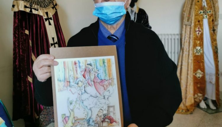 L’artista Andrea Maresca a sostegno di Canzanella: 100 disegni per dare una mano alla storica sartoria. Un’iniziativa simbolica in collaborazione con Identità Insorgenti