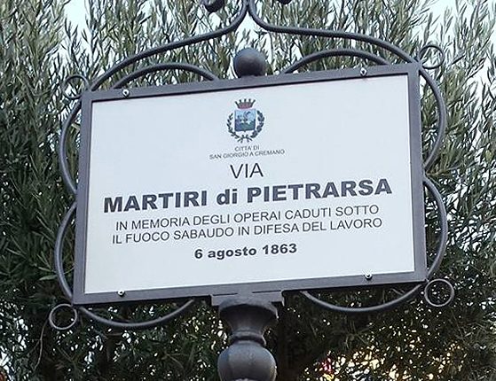 A San Giorgio a Cremano, un monumento per i Martiri di Pietrarsa. Il sindaco Zinno: “Onoriamo i primi operai morti per difendere il proprio posto di lavoro”