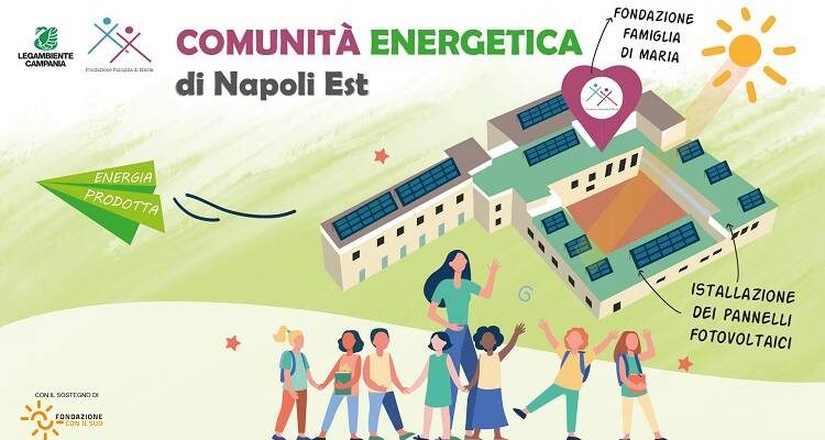 Con Legambiente parte dalla Periferia est di Napoli la prima comunità energetica in Italia
