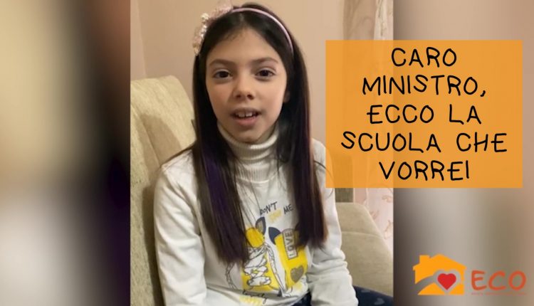  “Caro Ministro”, i bimbi napoletani scrivono a Patrizio Bianchi: “Chiediamo una scuola più colorata, più vicina a noi con lezioni all’aperto”. Ecco l’iniziativa della cooperativa Sociale Eco onlus