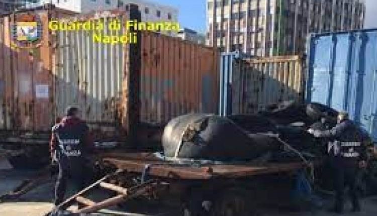 Rifiuti speciali, maxi-sequestro nel porto di Napoli: 100 tonnellate stoccate senza alcuna autorizzazione