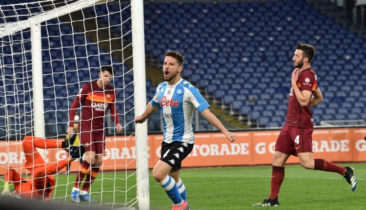 Il Calcio di Serie A: Roma-Napoli 0-2, Mertens porta al quinto posto gli azzurri