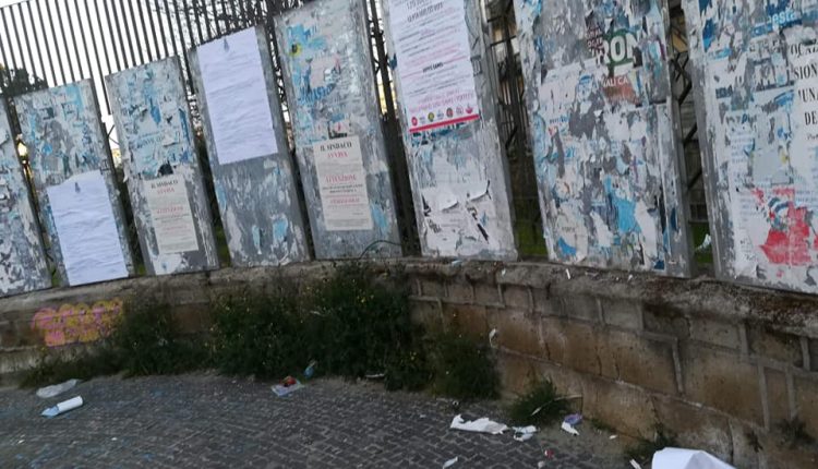 Manifesti che denunciano aumento della Tari a Portici strappati, Caramiello (5S):“Presentiamo denuncia alle forze dell’ordine”