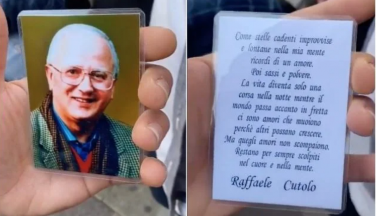 Raffaele Cutolo, i santini del boss diventano oggetto di culto: su TIkTok il video