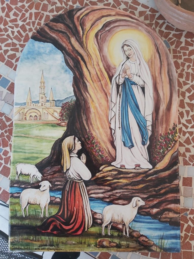 A Pollena Trocchia Un Nuovo Quadro Nell edicola Votiva Dedicata Alla a-pollena-trocchia-un-nuovo-quadro-nell-edicola-votiva-dedicata-alla