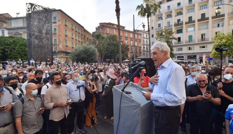 VERSO LE AMMINISTRATIVE A NAPOLI – Antonio Bassolino, comizio old style, “campagna strada per strada”