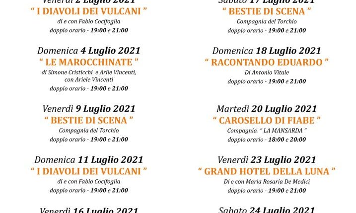 Le voci del monte 2021