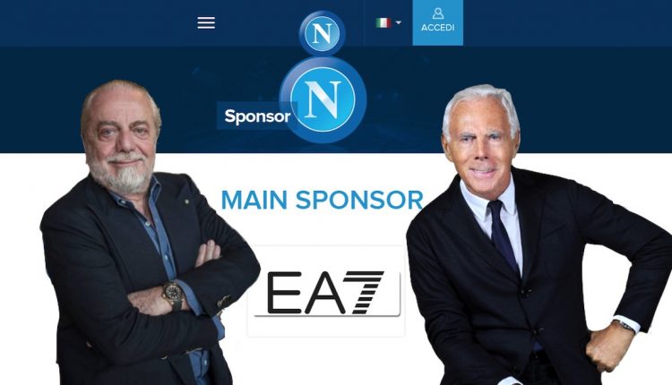 Ecco le nuove maglie del Napoli firmate Armani con il marchio EA7, lo stesso della nazionale olimpica
