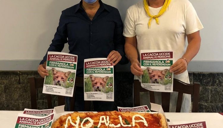 Nella città di Massimo Troisi la prima pizza contro la caccia: l’iniziativa del Comitato Ambientalista Terra Dea di San Giorgio a Cremano