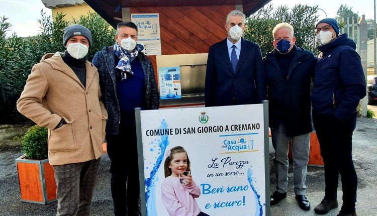 A San Giorgio a Cremano, la Buttol inaugura la “Casa dell’Acqua” per ridurre la produzione di plastica