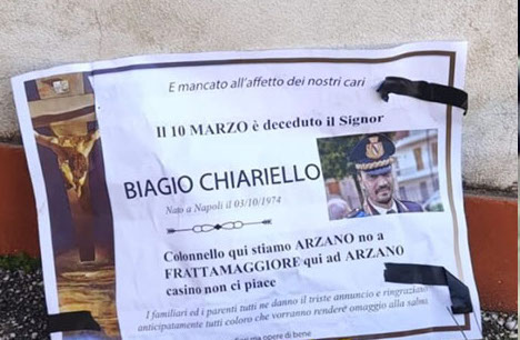 Ciro Buonajuto (Anci): “Solidarietà e vicinanza al comandante della Polizia Locale di Arzano”