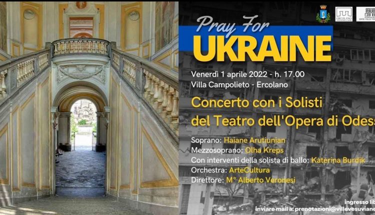 I solisti del Teatro di Odessa in concerto ad Ercolano L’esibizione diretta dal Maestro Veronesi in programma il 1° aprile a Villa Campolieto