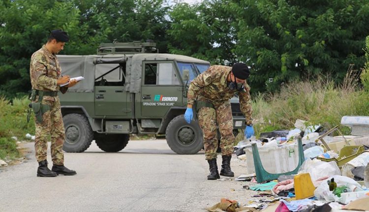 Action day a Ercolano: oltre 100 mila euro di multa e quattro denunce: in campo l’esercito con l’operazione Terra dei fuochi