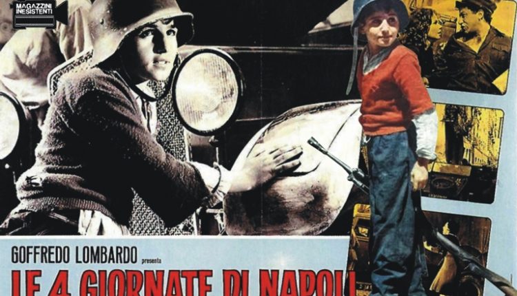 25 aprile, l’Anpi proietta il film “Le quattro giornate di Napoli”: ospite l’attore Domenico Formato