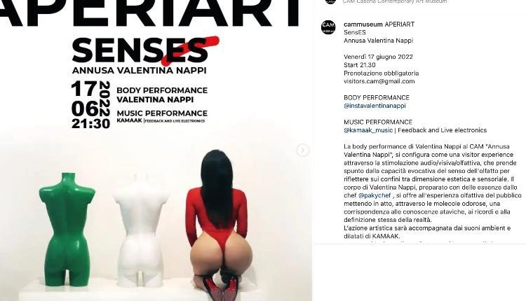 ANNUSA VALENTINA – Al Cam di Casoria la performance della pornostar: spruzzata di essenze dello chef chef Pasquale Trotta si farà annusare tutta, al Museo