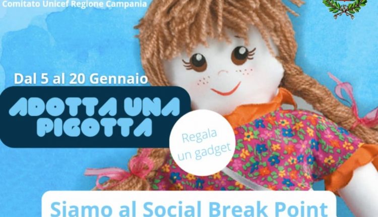 A SAN SEBASTIANO AL VESUVIO, APRE L’ UNICEF POINT NELL’HUB SOCIALE DEL COMUNE: IL TAGLIO DEL NASTRO GIOVEDI’ 5 GENNAIO CON L’ASSESSORA LUCIA FORTINI