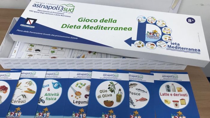La “dieta mediterranea” diventa un gioco, iniziativa dell’Asl Napoli 3 Sud