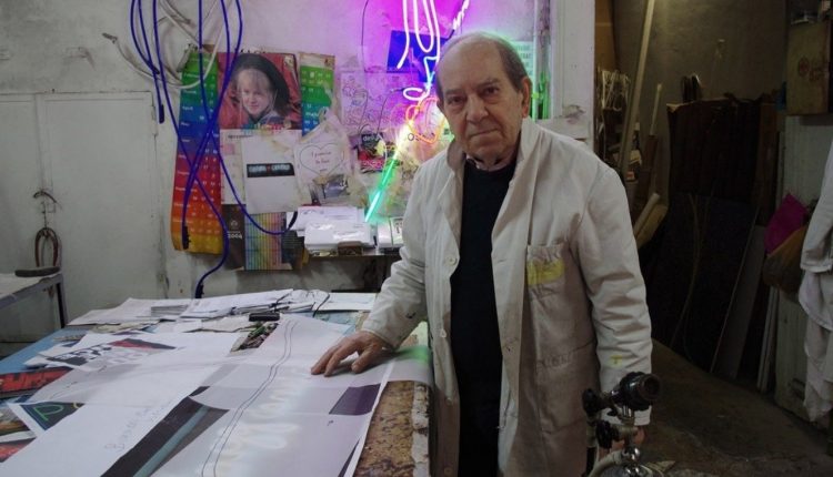 Muore a Napoli il re del neon Umberto Pintore