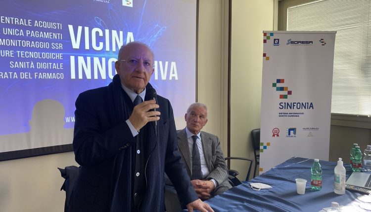 Il Presidente De Luca incontra i vertici Soresa: implementare le politiche sanitarie in Campania