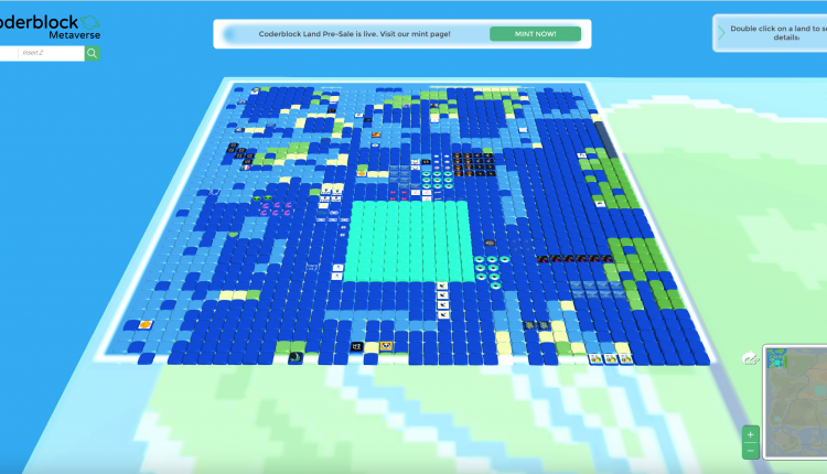 Grande successo per Coderblock: boom di vendite di land nel primo evento pre-sales