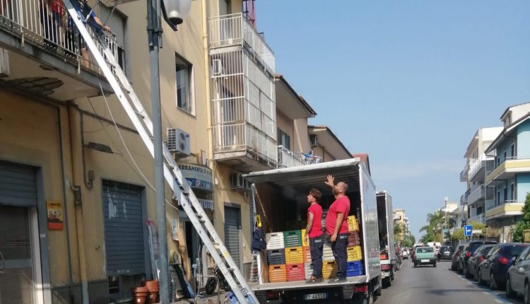 LA SICUREZZA IN CITTA’ –  Stamattina parte il trasloco della caserma dei carabinieri a Sant’Anastasia