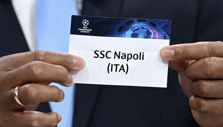 Champions League: Napoli nel girone con Real Madrid, Braga e Union Berlino