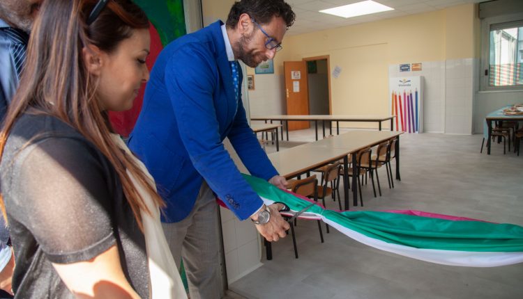 Pomigliano d’Arco, nuovo look del refettorio e mensa plastic free