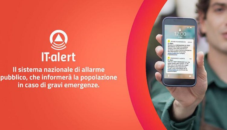 Il 12 settembre in Campania sarà testato ” It Allert” il sistema di allerta alla popolazione in caso di emergenze