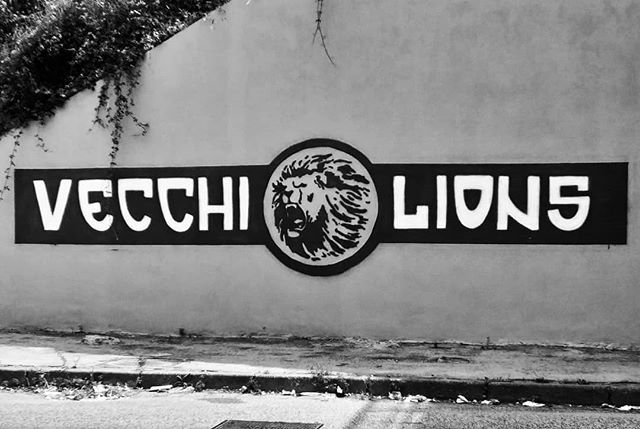 “Vecchi lions” con lo spray su una parete della galleria Vittoria. 4 persone denunciate dai carabinieri