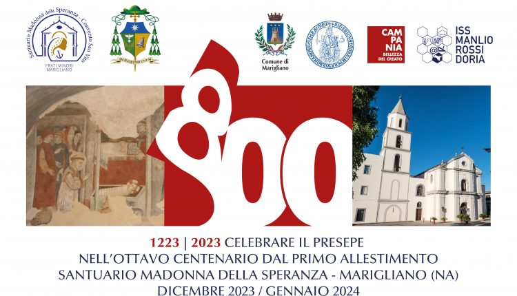 Presentazione di ‘800, l’evento per celebrare gli 800 anni del presepe di Greccio: a Marigliano, Santuario della Madonna della Speranza, il 5 dicembre 2023
