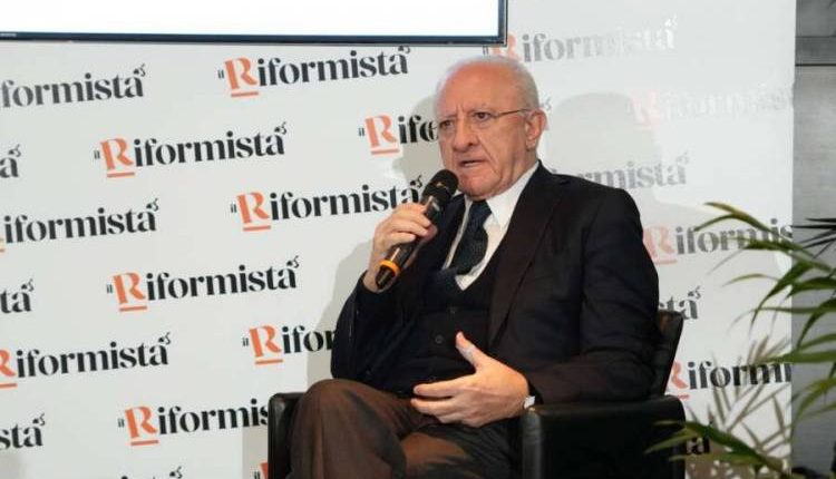 ALLE GIORNATE DE IL RIFORMISTA – Il Governatore De Luca sui magistrati e sul Pd: “Perchè non dicono di chi è la colpa delle sconfitte elettorali?”