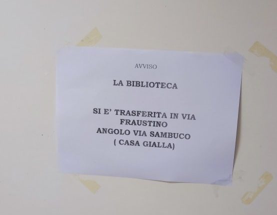 “A Volla la biblioteca non esiste più”, la denuncia di Christian De Luca che invita tutti alla mobilitazione