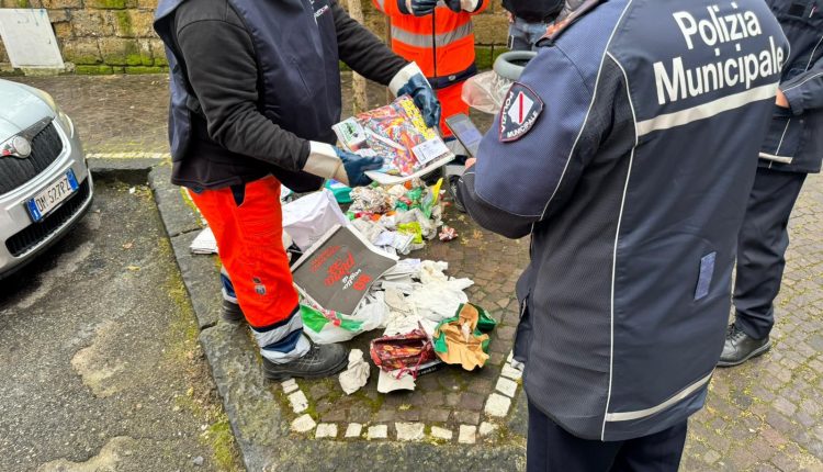 Vigili urbani, guardie ambientali e personale Ecoffice in campo a Cercola contro i trasgressori