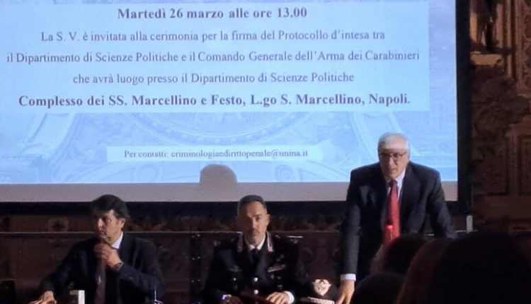 Scienze investigative, a Napoli i carabinieri vanno in cattedra: ottoscritto un protocollo di intesa con la “Federico II”