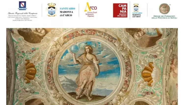 Riprende vita l’Antica Spezieria del convento di Madonna dell’Arco: riqualificate teche e suppellettili in maiolica del XVII secolo