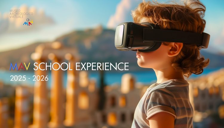 Martedì 14 Ottobre presentazione delle attività didattiche 2025-26 al MAV Museo Archeologico Virtuale: Open Day da non perdere dedicato alle scuole e al mondo della formazione