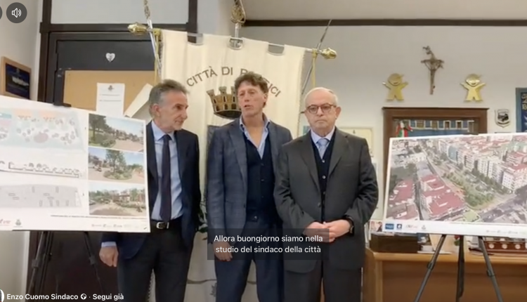 Portici, gara per la copertura della Vesuviana: nasceranno un parco urbano e un parcheggio interrato. Enzo Cuomo “Portici sempre più una città moderna e vivibile”