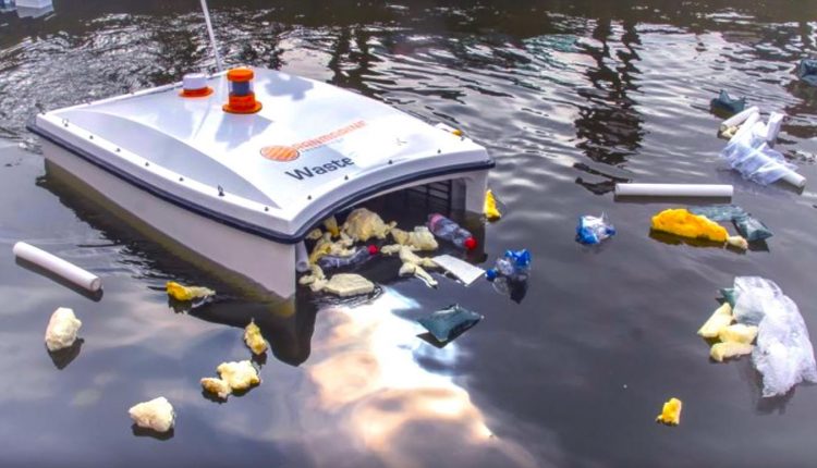 Stamattina a Portici il Flag del Miglio d’oro presenta il drone mangia-rifiuti Water Shark’,