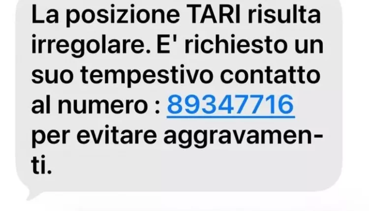 Comune di Napoli, attenzione agli sms ingannevoli, è la nuova truffa sulla Tari: ‘Non chiamate il numero indicato. Comunicazioni solo tramite canali istituzionali’