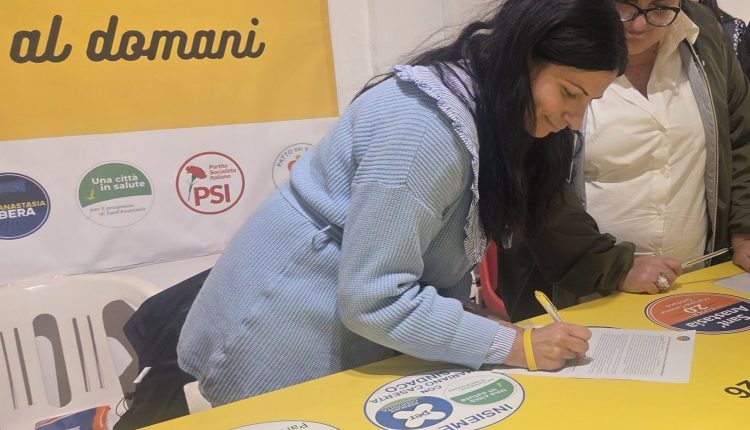 ELEZIONI SANT’ANASTASIA 2026 – Nasce “Progetto Civico”, la coordinatrice Susy Rea in prima linea a sostegno di Mariano Caserta