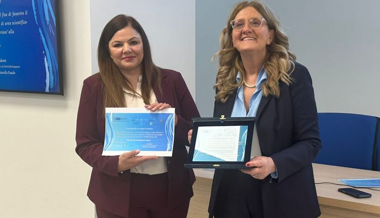 Premio “Ornella Vittorioso” – IV edizione Assegnato il riconoscimento a Valentina Agnese Crispino